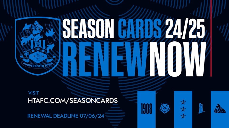 2024/25 SEASON CARDS NOW ON SALE!